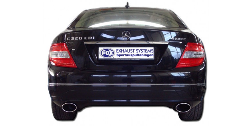 Mercedes C-Klasse 6 Zylinder - W204/S204 Einddemper rechts/links