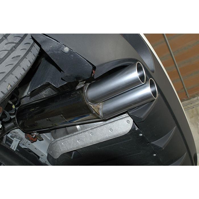 ALFA ROMEO MiTo 1.6 JTDm (120 Hp) 2008 -> 2015 Rear exhaust OO80 SATIN FINISH