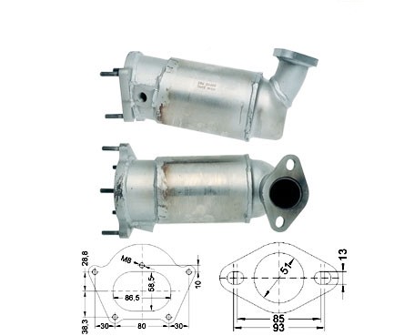 Hyundai EXCEL 1.3i 1341 cc 62 Kw / 84 cv G4EH Magnaflow CAT Bouw