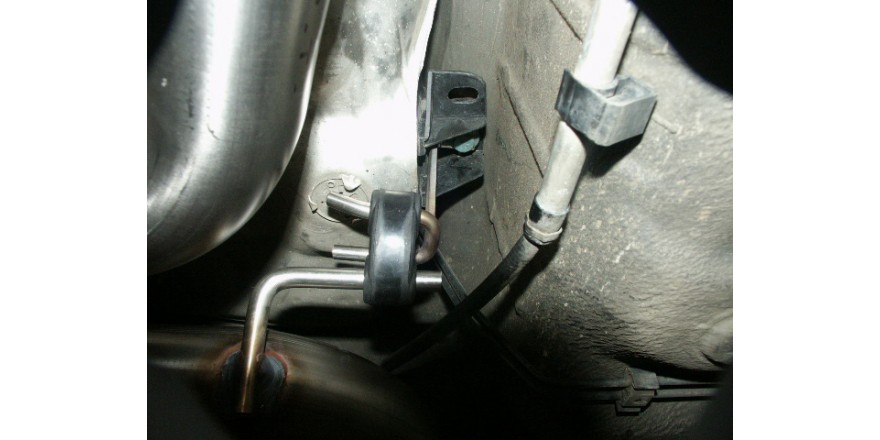 VW Golf IV 3-drsig Einddemper Side Pipe - 2x70 Typ 10 Uitgang vo