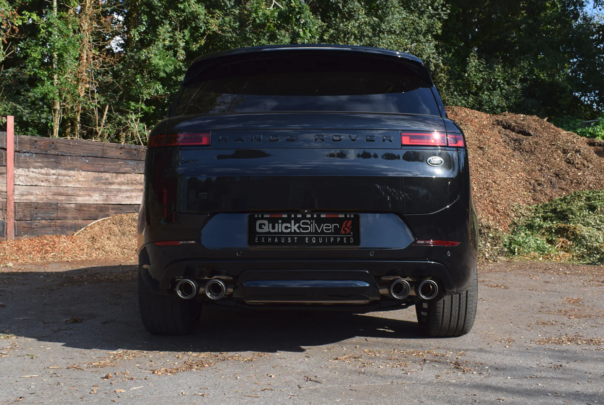 Range Rover Sport P530 4.4 V8 - Sport Exhaust system met Sound Architect™ Valves (2023-..) Quicksilv