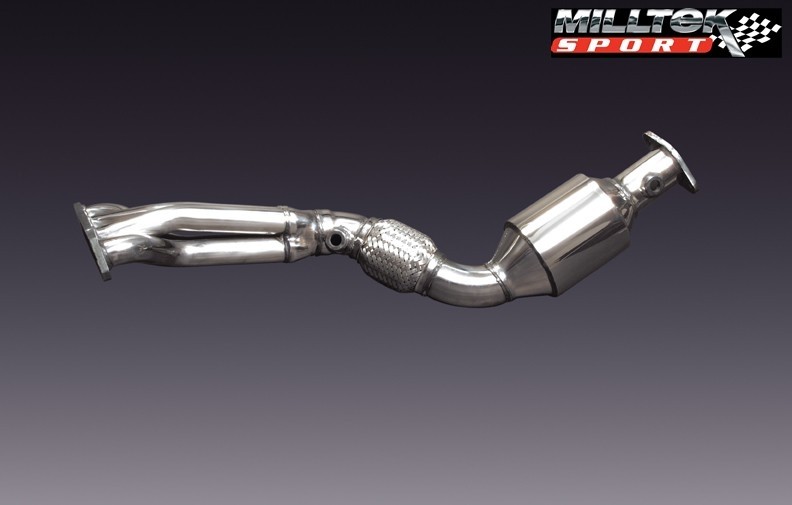 Milltek New Mini I spruitstuk en hi-flow sport katalysator
