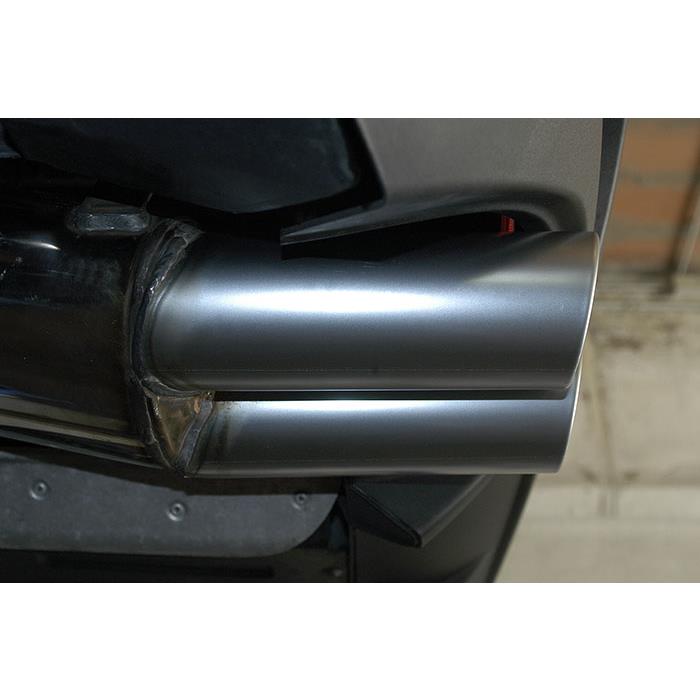 ALFA ROMEO MiTo 1.4i T MultiAir TCT (135 Hp) 2010 -> 2014 Rear exhaust OO80 SATIN FINISH