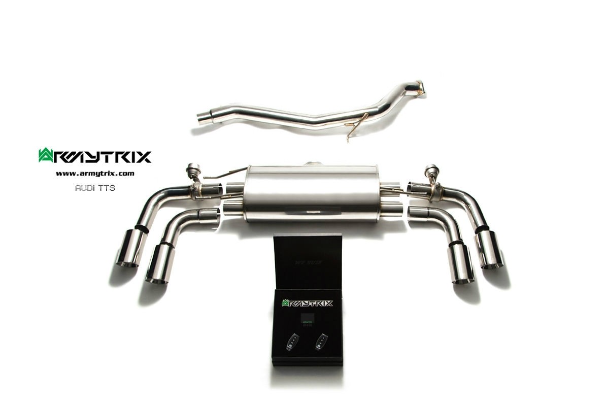 Audi TT (8J) MKII Cat-Back (ss) Armytrix EXHAUST SYSTEM