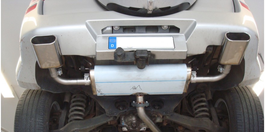 Suzuki Grand Vitara JT - 5-drs Einddemper dwars Uitgang rechts/l