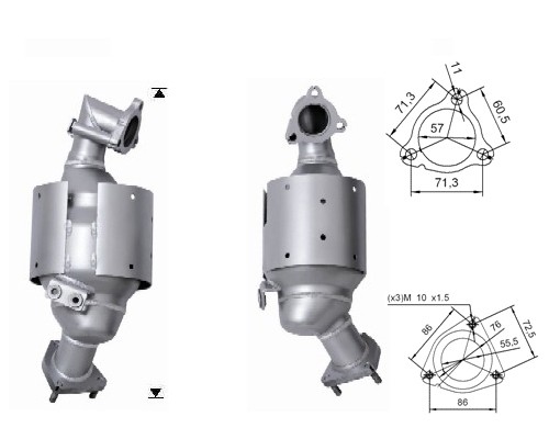 Mazda MPV 2.0TD DITD 1998 cc 100 Kw / 136 cv RF Magnaflow CAT Bo