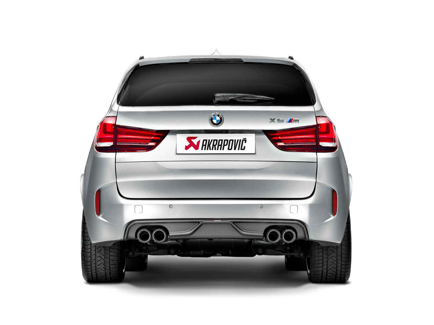 Akrapovic BMW X5M (F85) X6M (F86) Gloss Carbon Diffuser