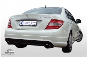 Mercedes C-Klasse 4 Zylinder - W204/S204 AMG-Paket Einddemper re