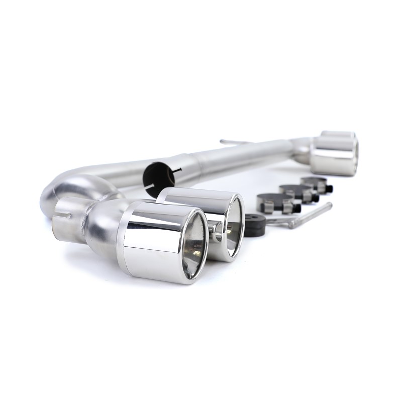 Uitlaat BMW F10 F11 F12 F13 Chroom Duplex