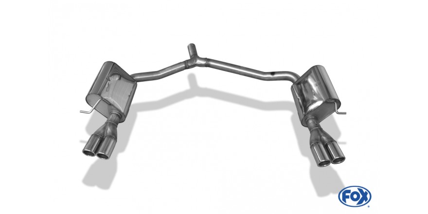 Mercedes E-Klasse W212- 4 Zylinder Einddemper rechts/links - 2x7