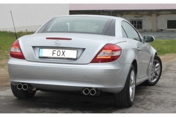 Mercedes SLK Typ 171 - 6 Zylinder Einddemper rechs/links - 2x90