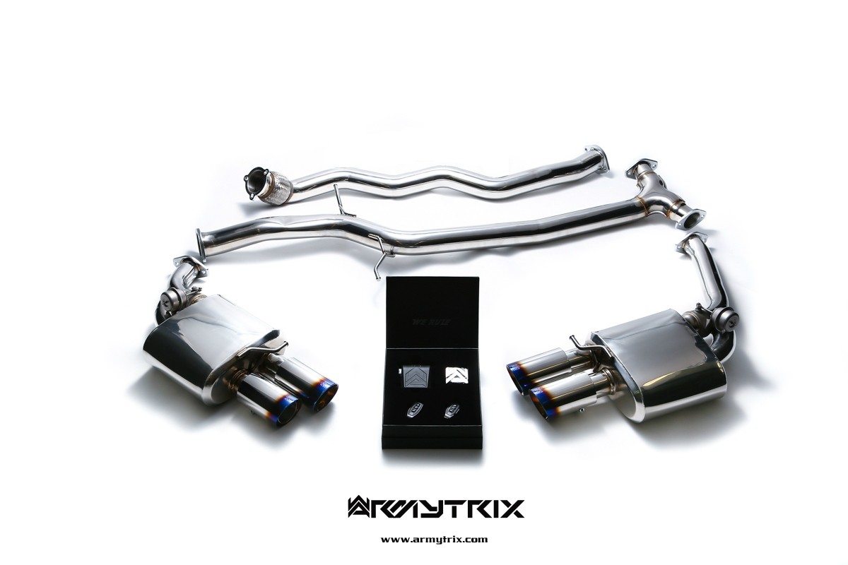 Audi A4 (B8) Sedan / Avant Cat-Back (ss) Armytrix EXHAUST SYS