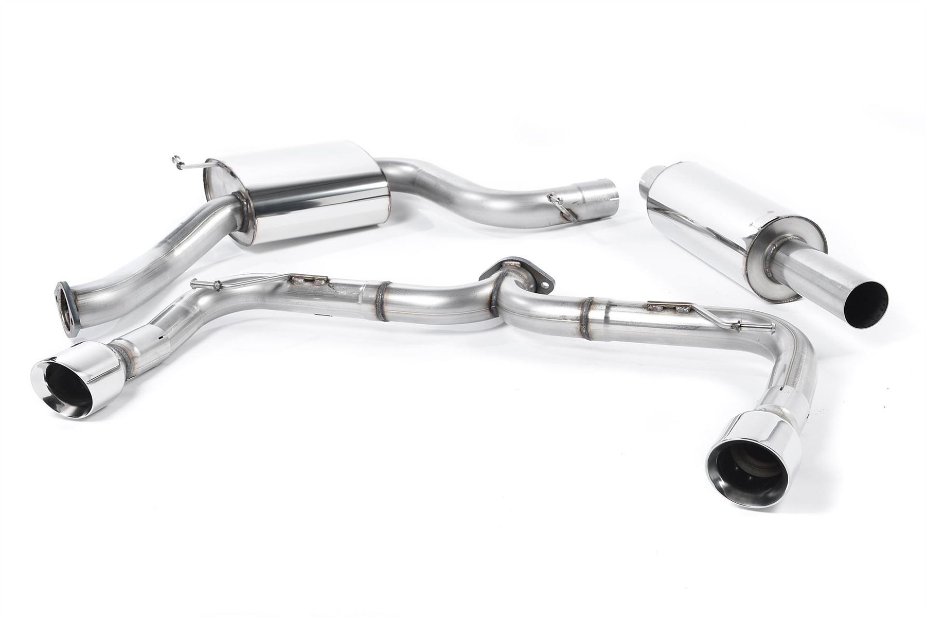 Milltek VW Golf VII Cat back Polished Dual 100mm GT100