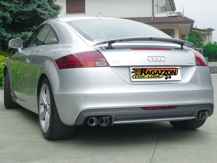 Audi TT (typ 8J) Quattro Einddemper Ragazzon