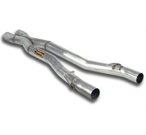 BMW F10 / F11 550i V8 2010 –› Supersprint Centre pipe + X-Pipe