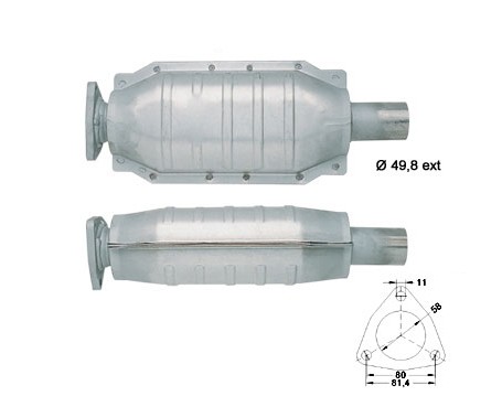 Lancia DELTA/HPE 1.8ie 16V 1747 cc 83 Kw / 113 cv Magnaflow CAT
