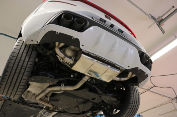 Cupra Leon 4x2 - KL Final silencer right/left - Exit in the original tailpipes