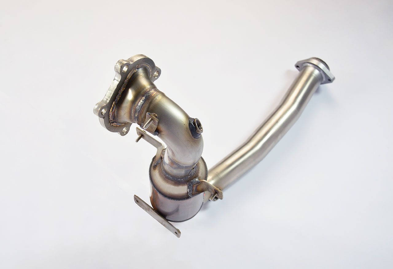 595 ABARTH 1.4T (145 Hp) 2015 Turbo downpipe kit (Replaces catalytic converter)
