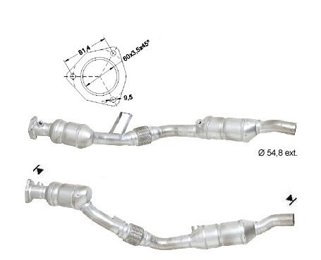 Audi A4 3.0i V6 2976 cc 160 Kw / 218 cv BBJ Magnaflow CAT Bouwja