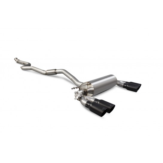 BMW 2 Series F87 M2 Non-GPF Model Cat-back system with electronic valve Scorpion