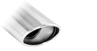 Sportuitlaat dubbel Alfa Romeo Mito 1.4 TB (120pk) 09- 120x80 mm