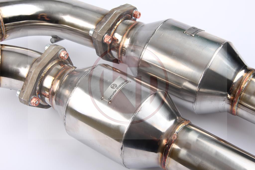 Wagner Downpipe kit Audi TTRS 8J 2.5 TFSI QUATTRO incl. 2x 100CPI sportkat.