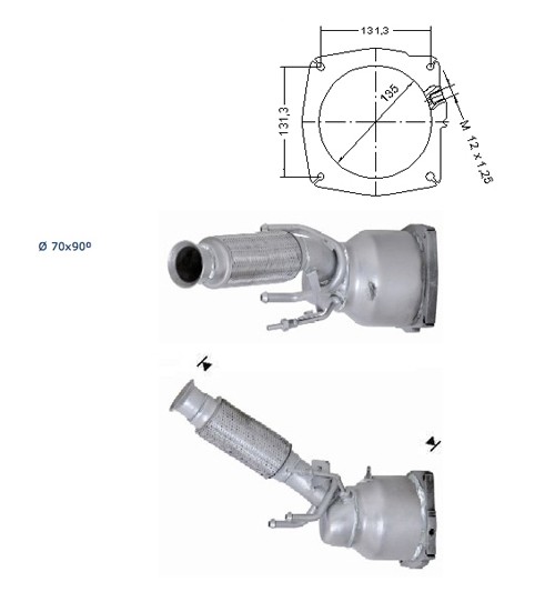 Peugeot 307 2.0TD HDI DPF 1997 cc 100 Kw / 136 cv DW10BTED4 (RHR