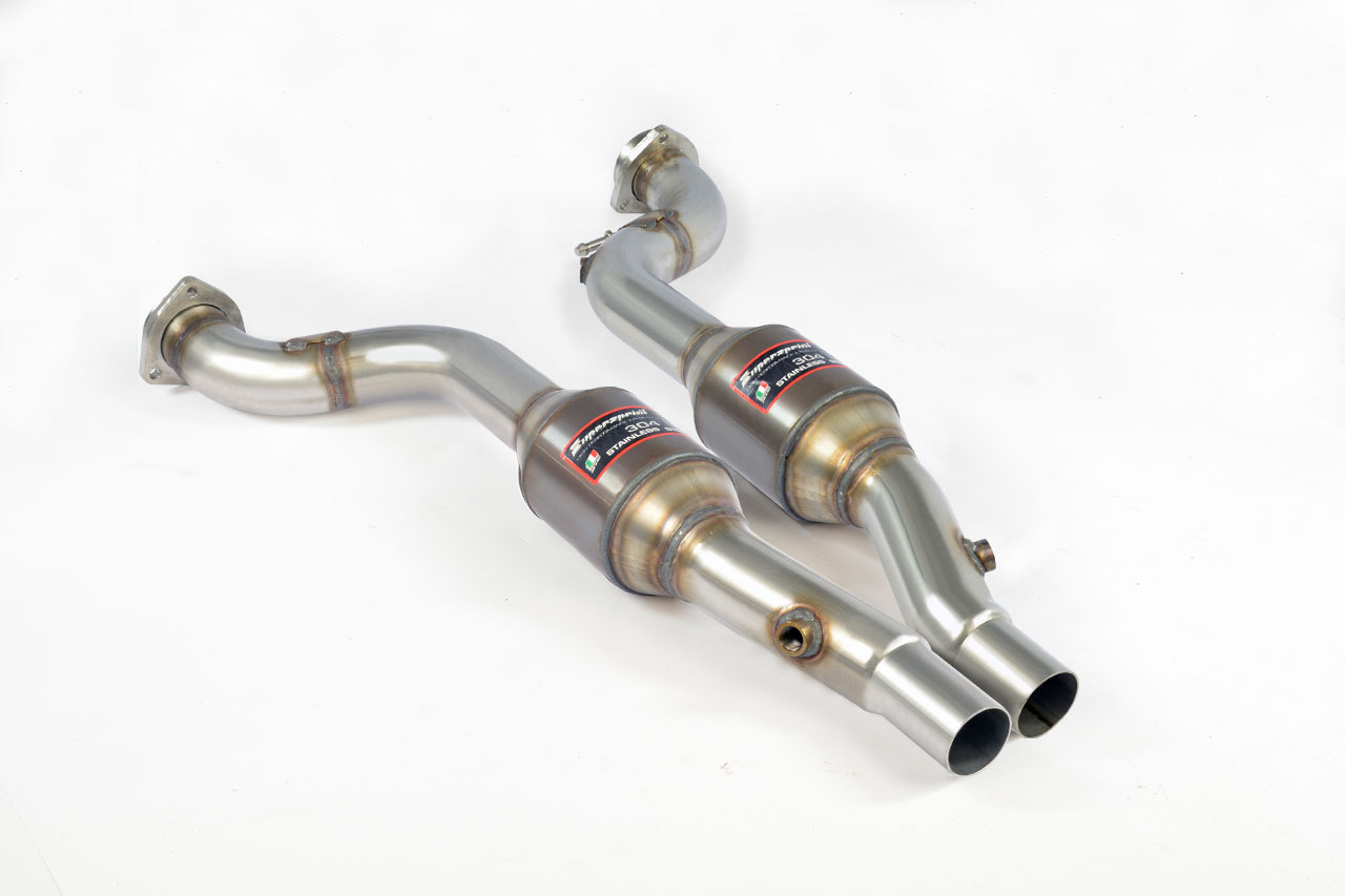 AUDI A6 C7 4G (Sedan + Avant) 2.8 FSI V6 (204 Hp) 2011 -> 2014 Front pipe with Metallic catalytic co