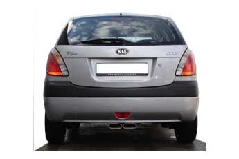 Kia Rio II Einddemper Uitgang midden - 2x130x50 Typ 52 FOX