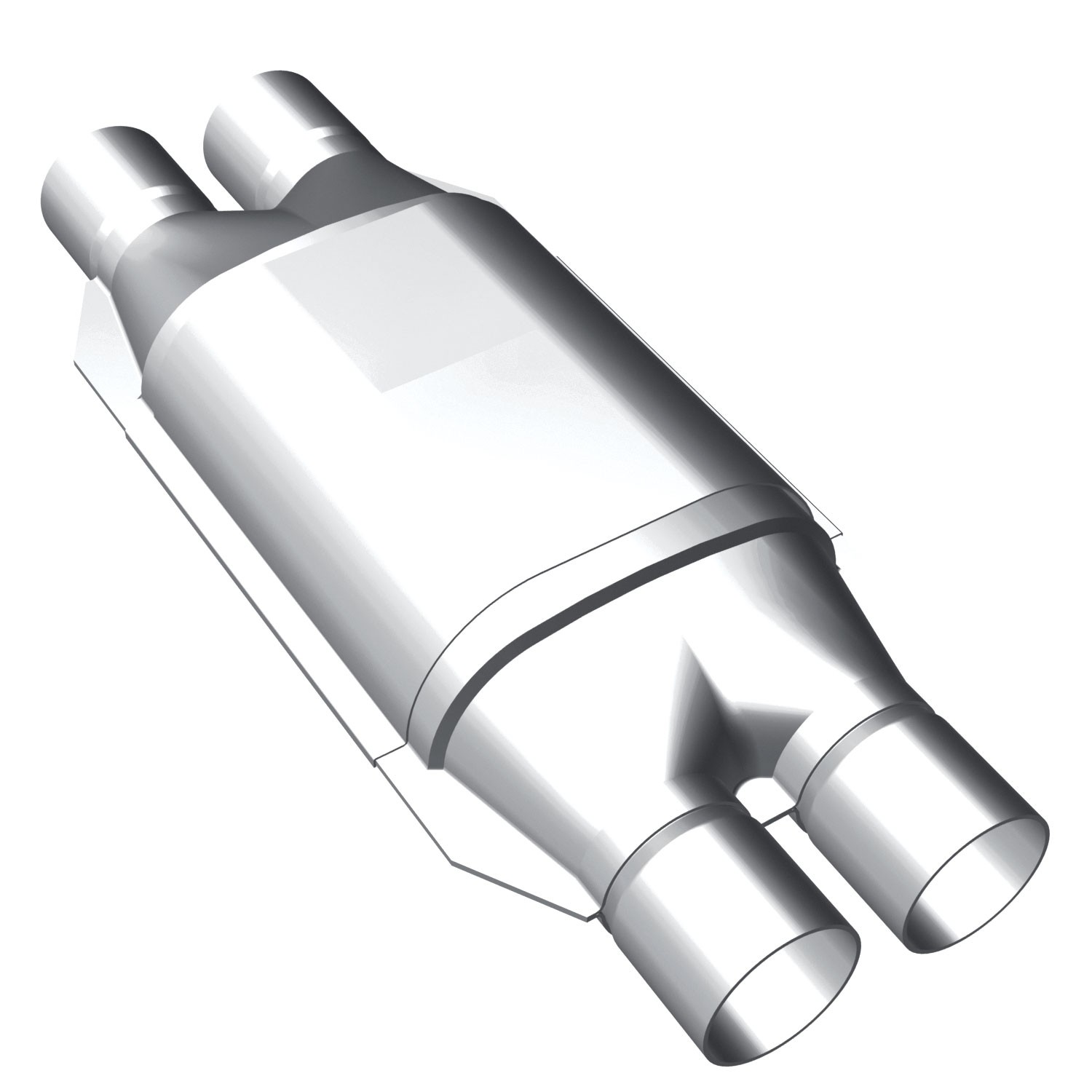 Catalysator Catalysator Univ 2"/2" Dual/dual Magnaflow Universel