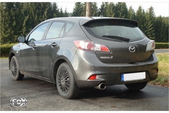 Mazda 3 BL - Benzine Einddemper - 1x100 Typ 16 FOX