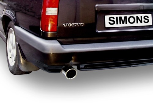 Simons Uitlaatsysteem af kat. Volvo V70 1997-1999
