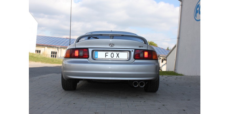 Toyota Celica T20 Einddemper - 2x90 Typ 22 FOX