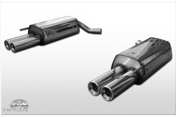 Mercedes S-Klasse Typ 220 Einddemper rechts/links - 2x80 Typ 13