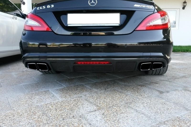 Sportuitlaat Sierstukken Mercedes W221 W164 W166 W212 W218 S-class E-class CLS ML S63 E63 Black Edit