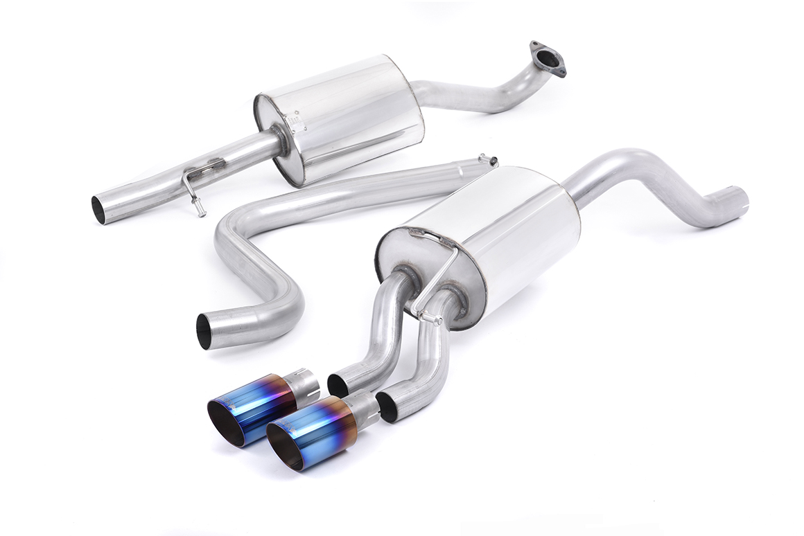 Ford Fiesta Mk7/Mk7.5 1.0T EcoBoost (100/125/140PS) CAT-BACK Resonated (stiller)