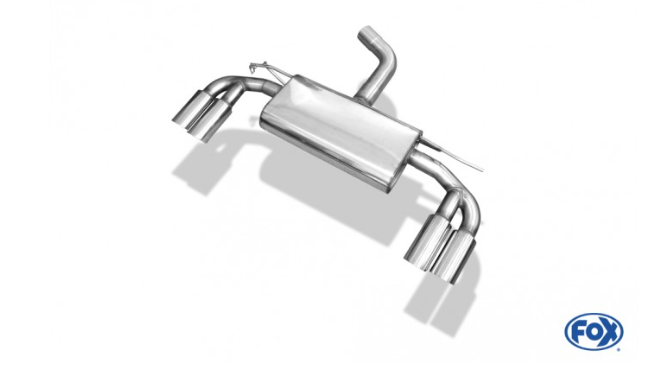 Audi A3 - 8V 3-doors final silencer - 2x80 type 25 right/left
