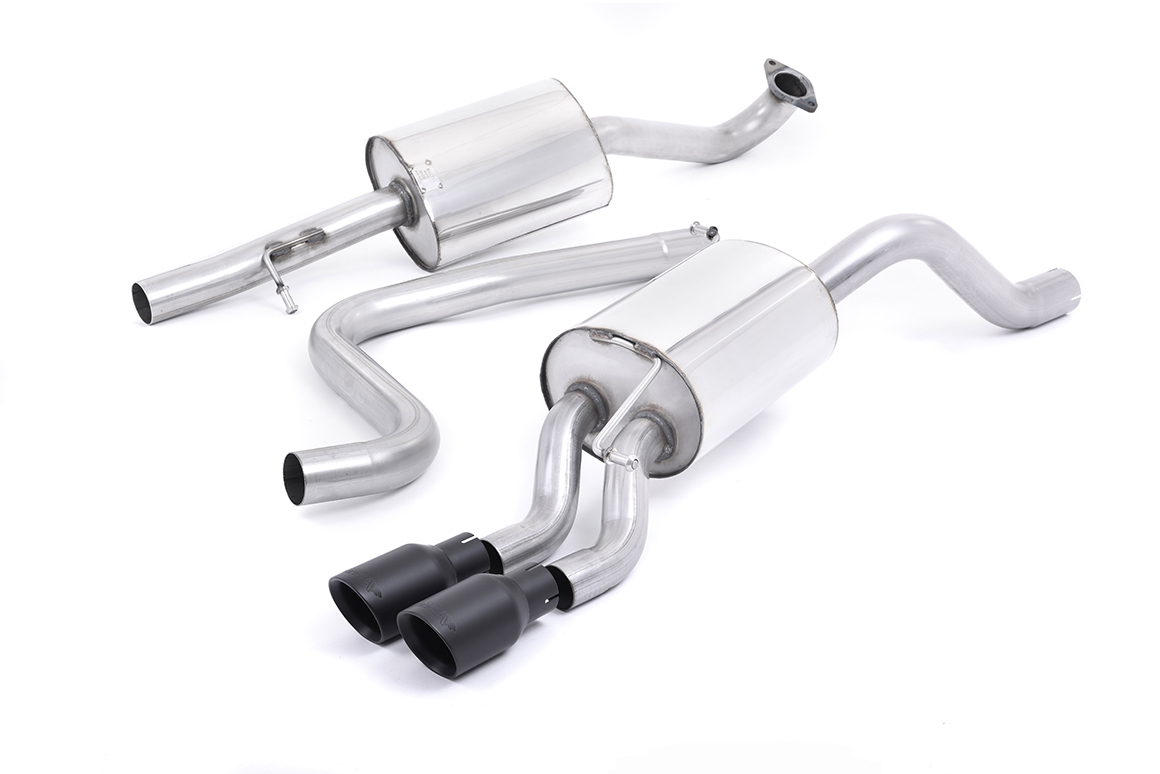 Ford Fiesta Mk7/Mk7.5 1.0T EcoBoost (100/125/140PS) CAT-BACK Resonated (stiller)