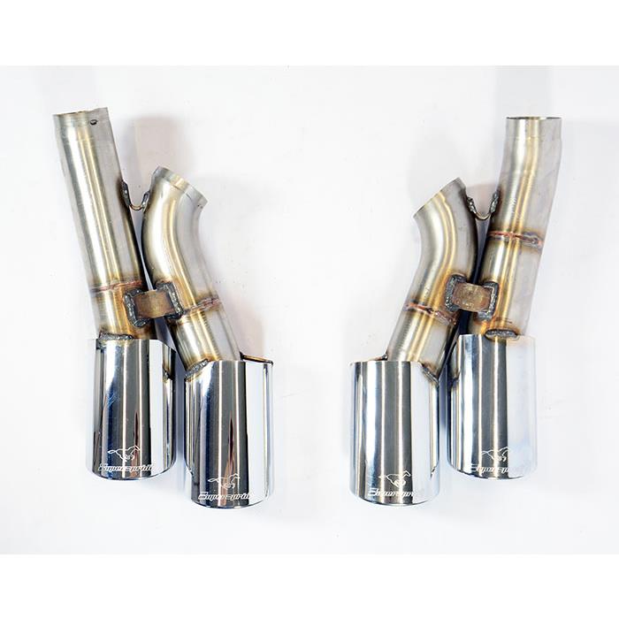 AUDI A6 C7 4G (Sedan + Avant) QUATTRO 3.0 BiTDI V6 (313 Hp) 2012 -> 2014 Endpipe kit 100x75 Right +