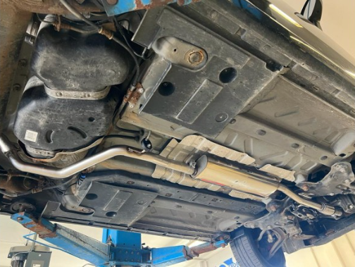 Fiat 500/ 500C front silencer