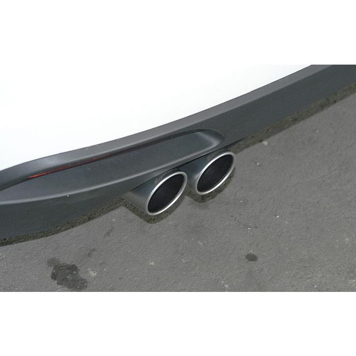 ALFA ROMEO MiTo 1.4i T MultiAir (135 Hp) 2009 -> 2014 Rear exhaust OO80 SATIN FINISH