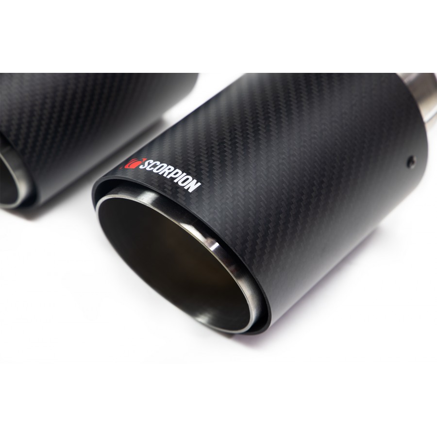 Scorpion BMW F87N M2 Competition carbon fibre ascari trim