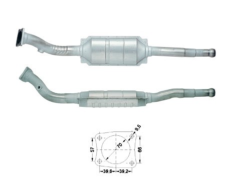 Volvo 850 2435 cc 103 Kw / 140 cv B5252S >| Ch Nº2246448 Magnafl