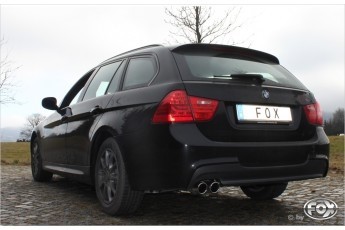 BMW E90/91/92 - 320d Einddemper - 2x76 Typ 17 FOX