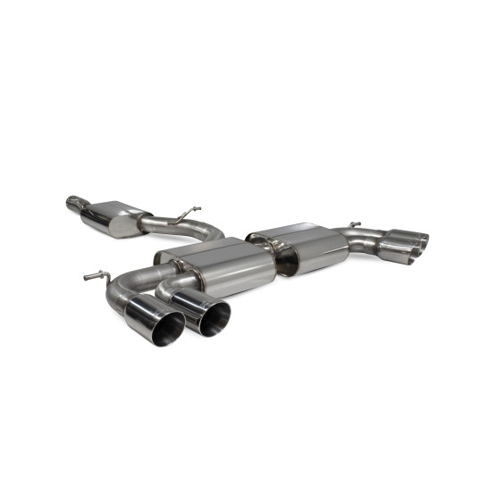 Audi S3 2.0T 8V (3 Door & Sportback) PFL Non-resonated cat/gpf-back system with valves