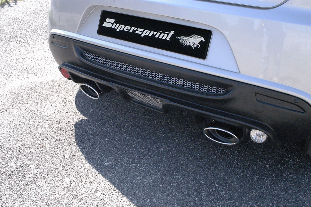ALFA ROMEO MiTo 1.4i T MultiAir TCT (135 Hp) 2010 -> 2014 Rear exhaust Right - Left 145x95