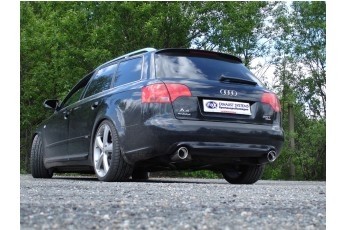 Audi A4 Typ B7 quattro Einddemper rechts/links 63,5mm - 1x90 Typ