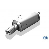 Peugeot 206 S16/ S16 Cabrio Einddemper - 88x79 Typ 71 FOX