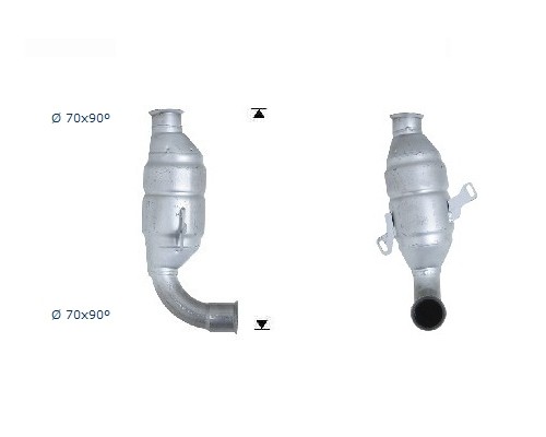 Citroen C1 1.4TD HDI 1398 cc 40 Kw / 54 cv DV4TD (8HT) Magnaflow