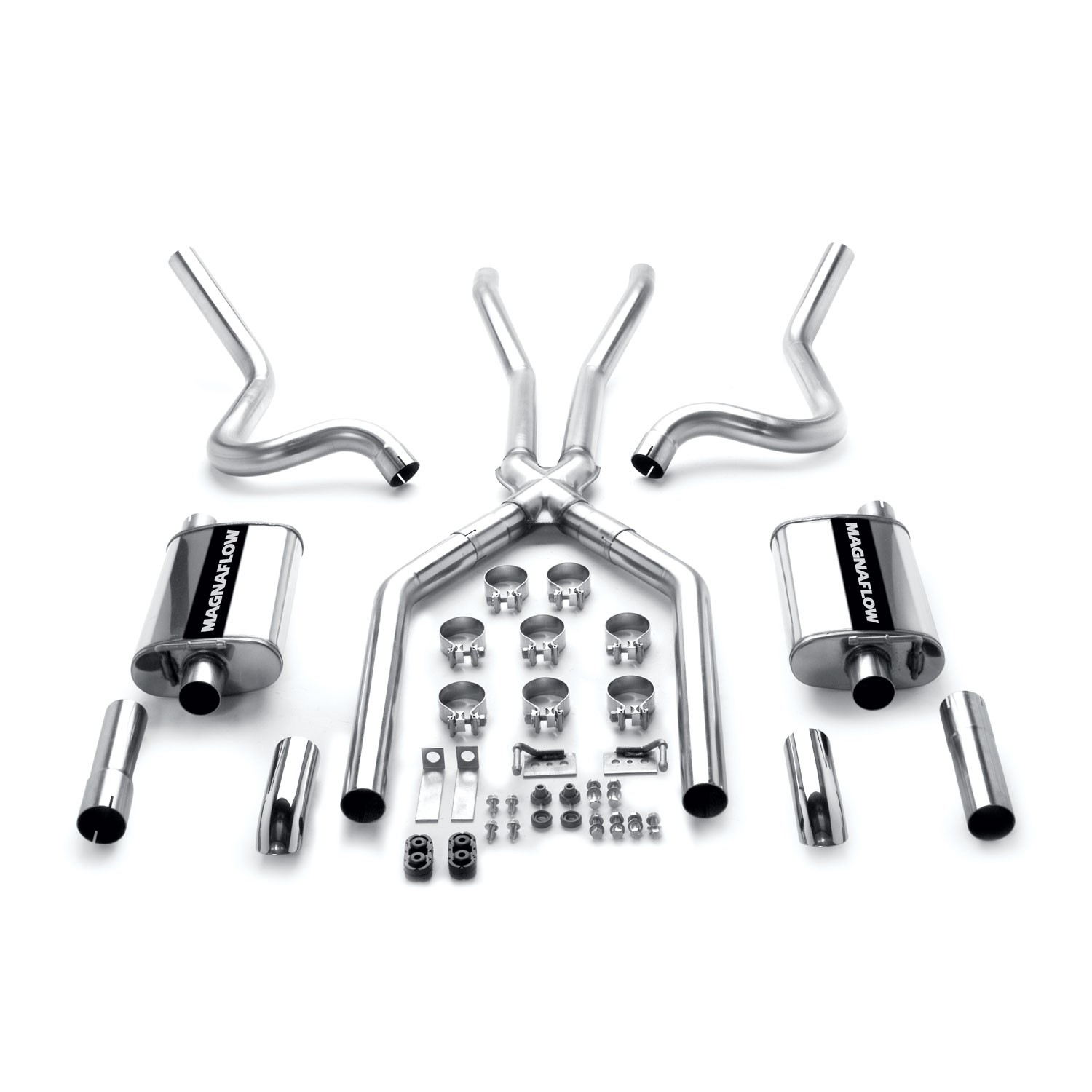 Ford Cat-Back 64-66 Ford Mustang 2.5" Magnaflow Cat-Back